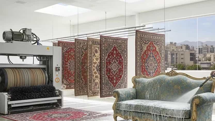قالیشویی و مبلشویی کیان واش در تهران